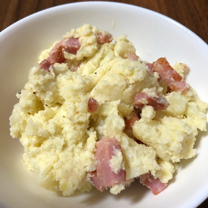 ベーコンのシンプルポテトサラダ レシピ 作り方 By レオ 楽天レシピ ベーコンのシンプルポテトサラダ レシピ 作り方 By レオ 楽天レシピ